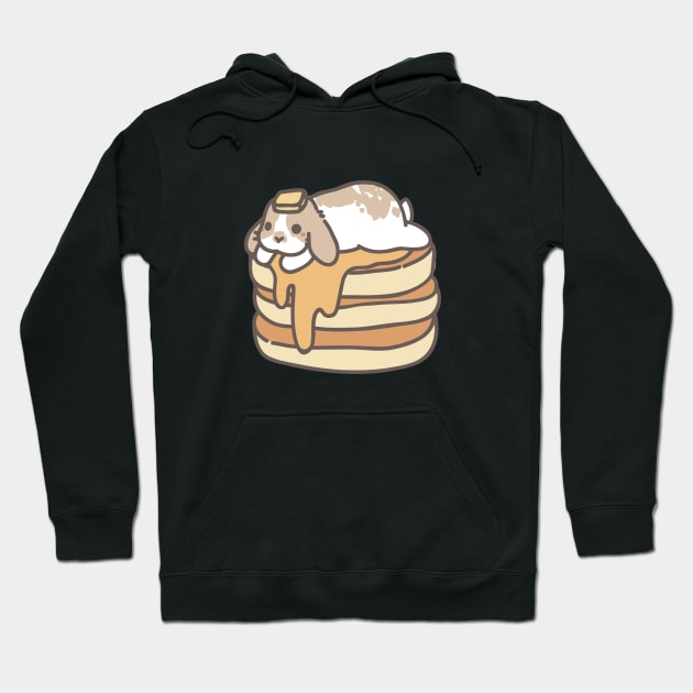 Pancake Bunny Hoodie by The Artsy Whim